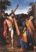 CARRACCI, Annibale Domine quo vadis df painting